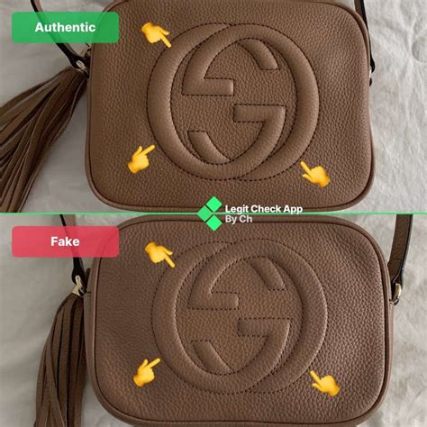 gucci disco real vs fake|gucci purses authenticity check.